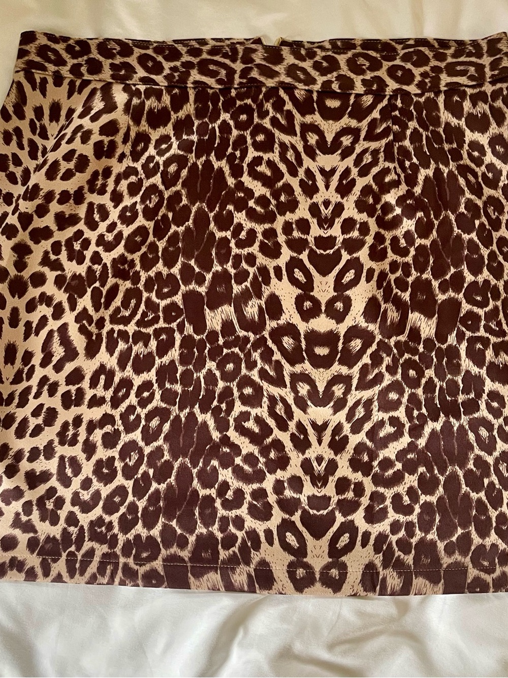 Lyaner Leopard Print Skirt - XL